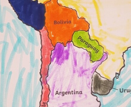 Chile map